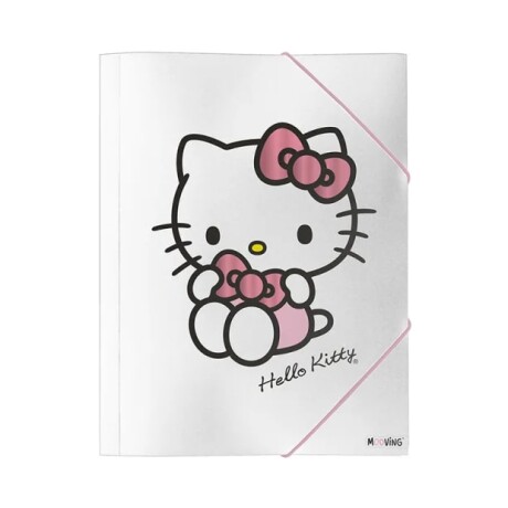 Carpeta con Elastico Licencias Hello Kitty Sentada