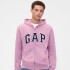 V-FRCH FT HERITAGE LOGO FZ HD SNL WISPY MAUVE 902