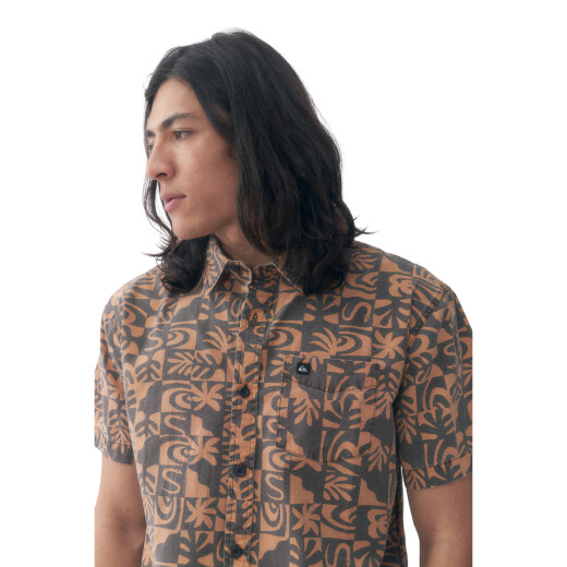 Camisa Quiksilver Alan - Multicolor Camisa Quiksilver Alan - Multicolor