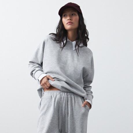 BABUCHA ALBERTA Gris Melange