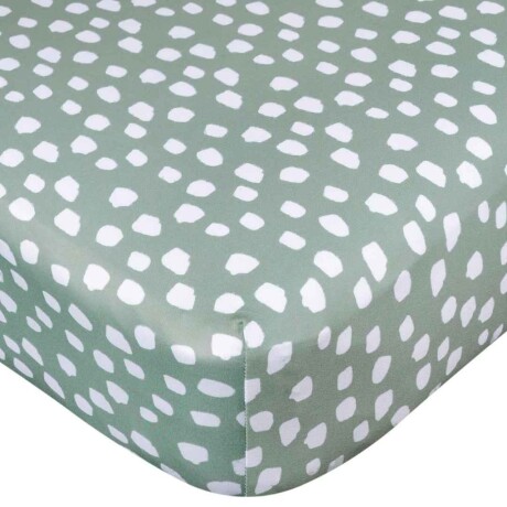 Sabana bajera ajustable para cunas Dots