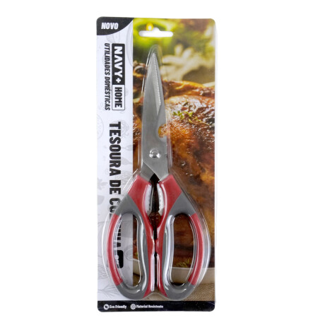 TIJERA COCINA 20CM P/POLLO C/DETAPADOR Y CASCANUECES BLISTER TIJERA COCINA 20CM P/POLLO C/DETAPADOR Y CASCANUECES BLISTER