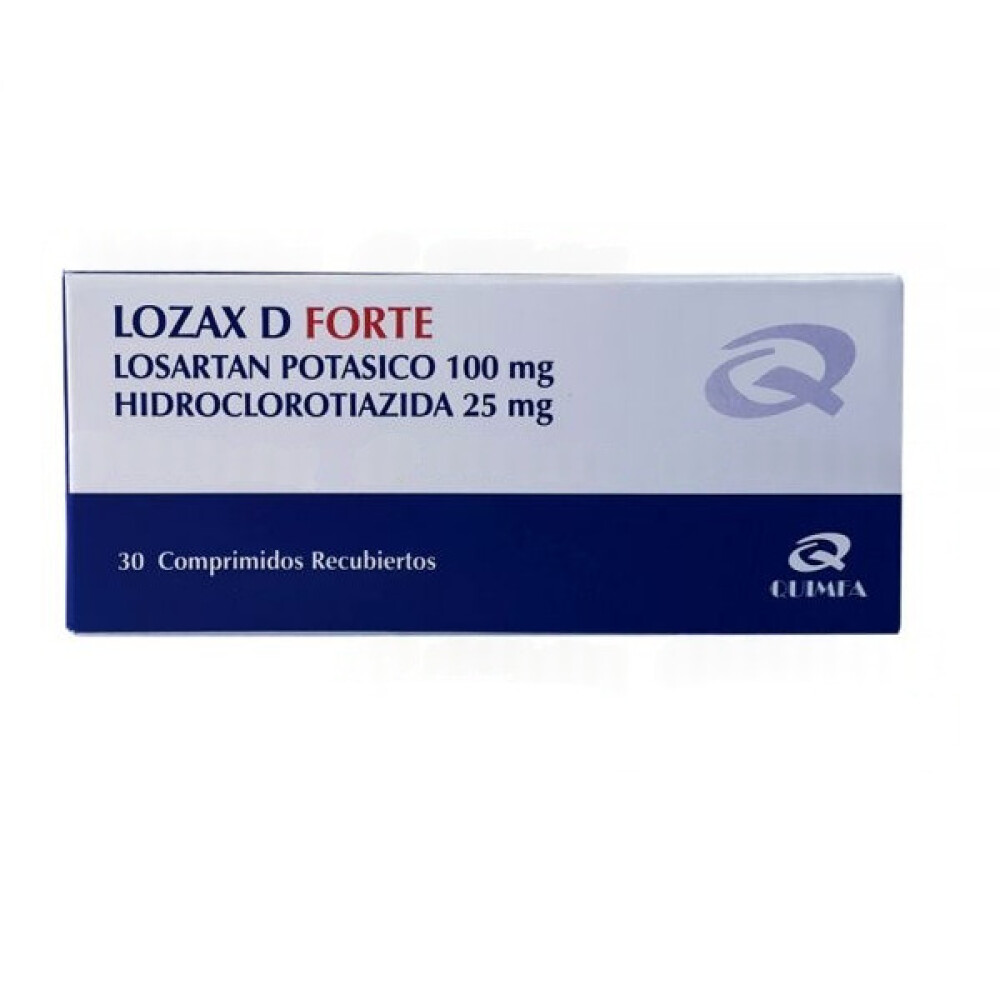 LOZAX D FORTE CJ X 30 COMP. REC. única