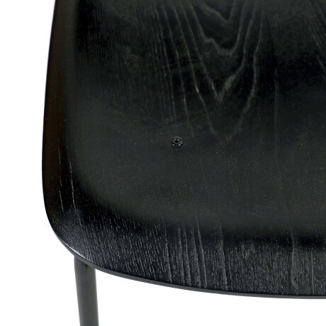 SILLA DE COMEDOR MADERA-Y-METAL NEGRO O´CONOR II