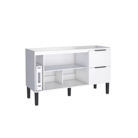 Mueble bajo mesada cocina Cisne 150cm blanco Cozimax Mueble Bajo Mesada Cocina Cisne 150cm Blanco Cozimax
