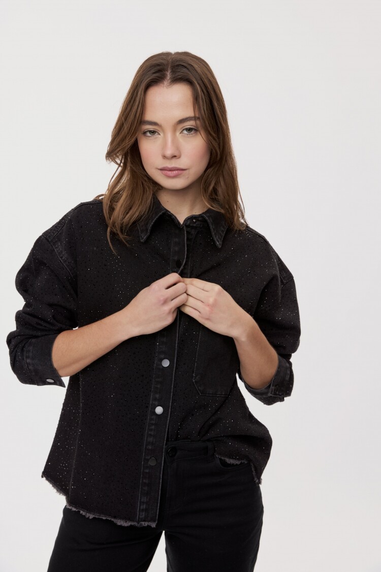 SOBRECAMISA BRISHITE Negro