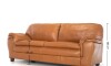 Sillón 100% Cuero - 3 Cuerpos - Monza Camel