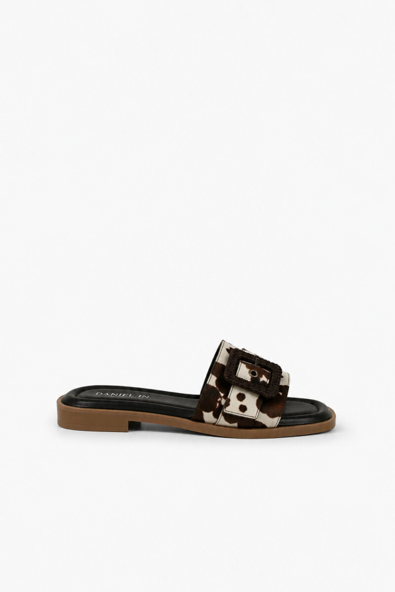 SANDALIA BOW Animal Print