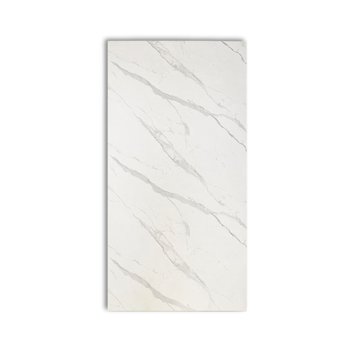 Placa De Pvc Mármol Blanco Calacatta 122x244cm X 3mm 