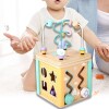 Cubo KABI 5 en 1 madera - colores pastel Cubo KABI 5 en 1 madera - colores pastel