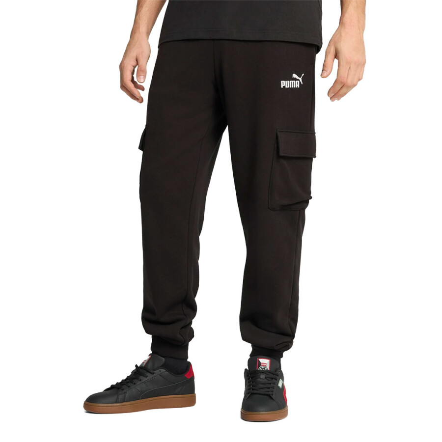 Pantalon de Mujer Puma Ess Comfort Cargo Pant Negro