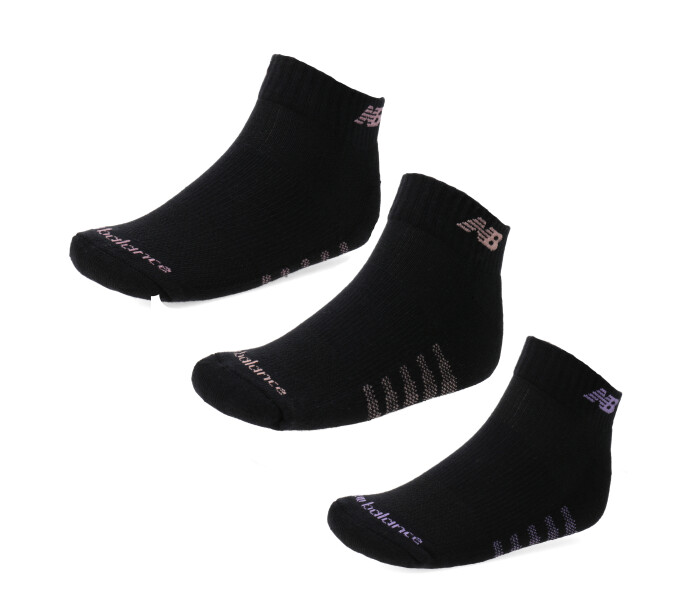 Med¡as X3 Quarter Unisex Negro/Rosa/Violeta