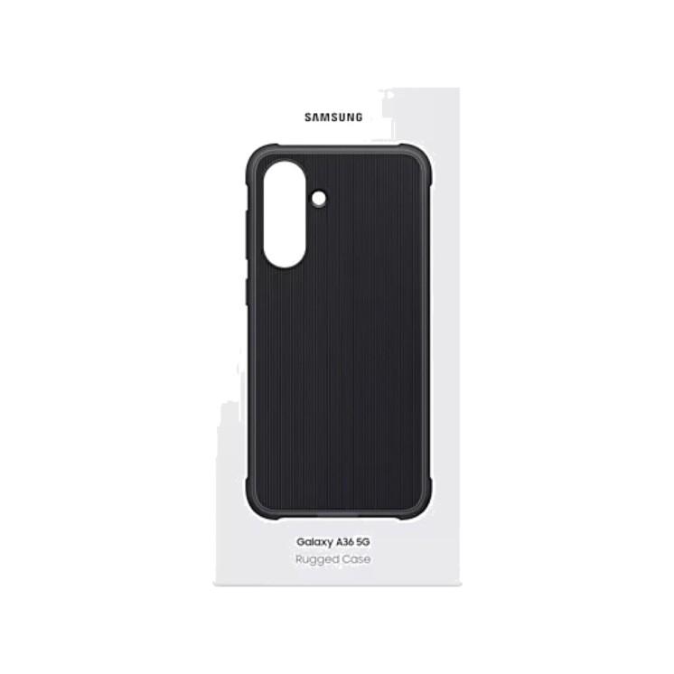 Funda Samsung Rugged Case Antigolpes para Galaxy A36 5G Negra Funda Samsung Rugged Case Antigolpes para Galaxy A36 5G Negra