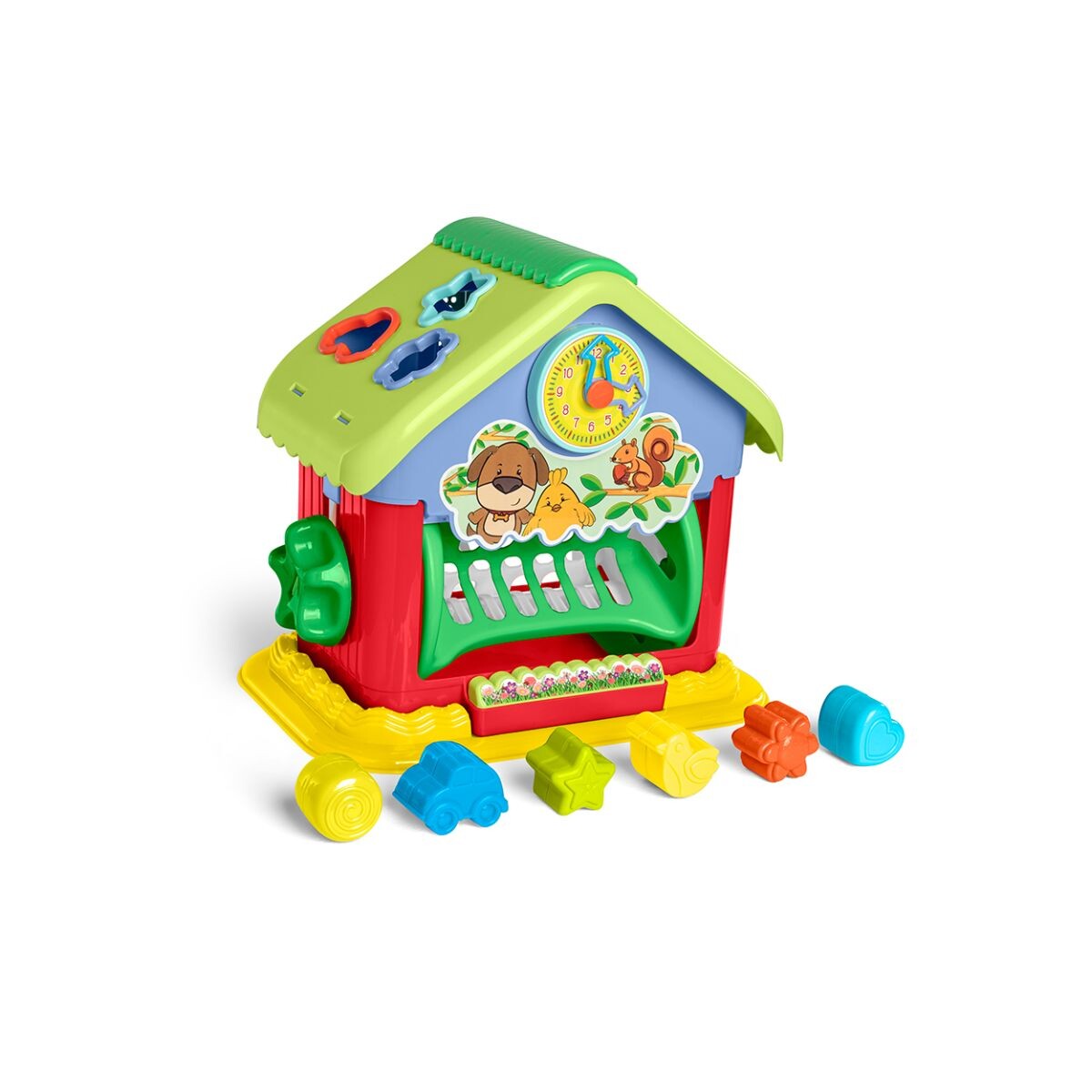 Juego didáctico y de encastre Mini House 