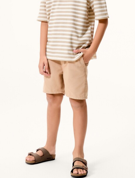 BERMUDA INFANTIL BEIGE