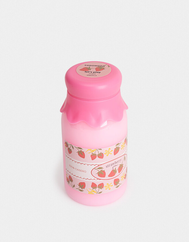 Lúdico Juguetes Slime En Forma De Botella - Fucsia Claro