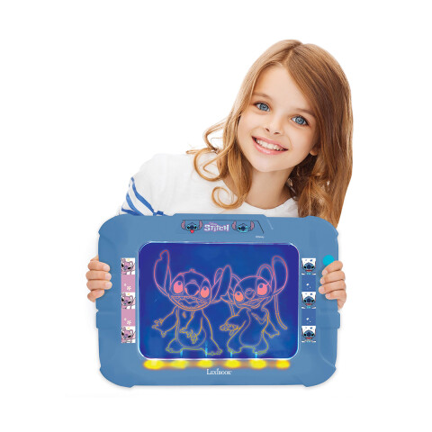 Tableta Mágica Led Neón Lexibook Stitch