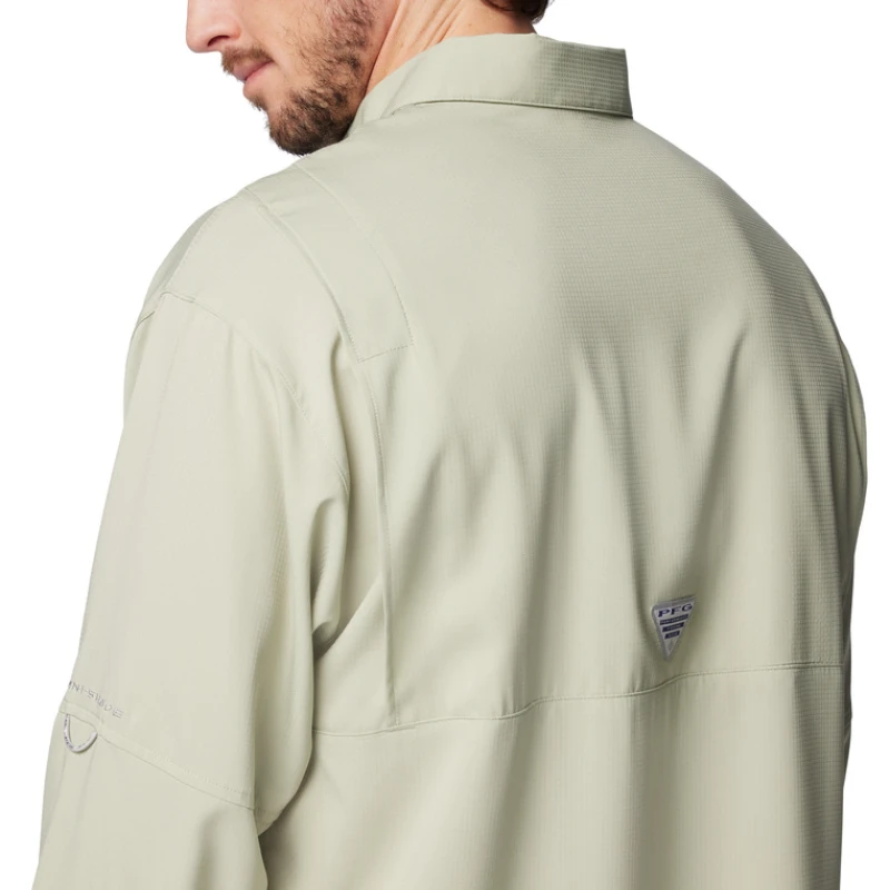 M Tamiami II LS Shirt - Collegiate Navy Smokey Sage