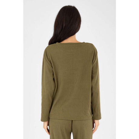Buzo cosy Verde lago