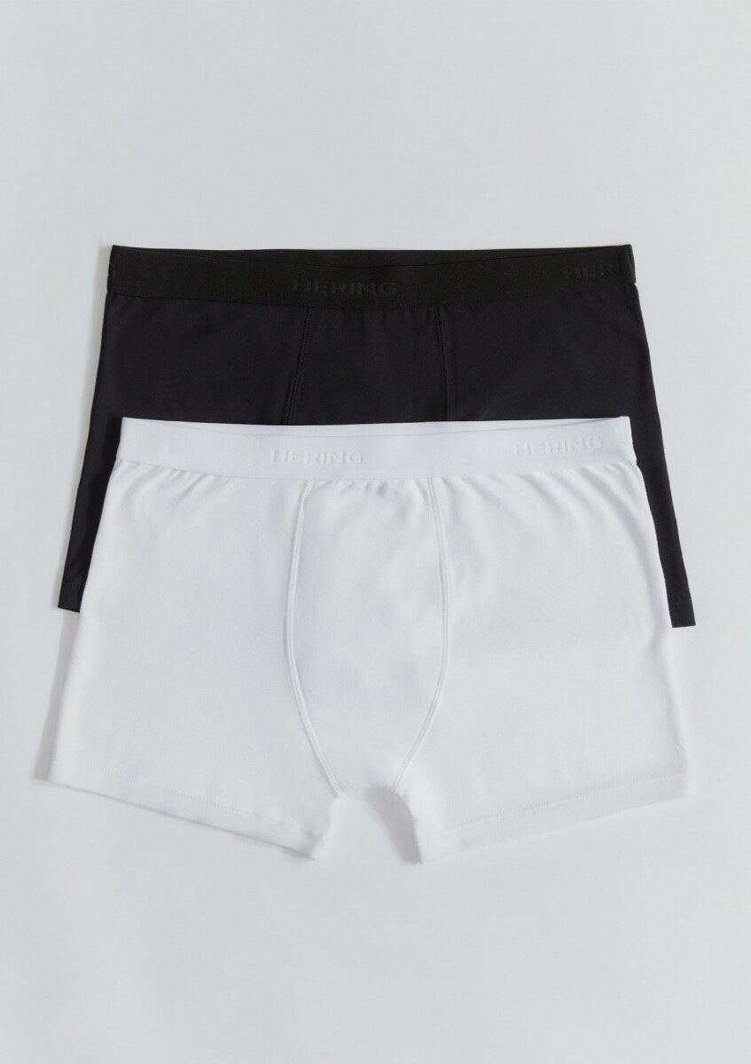 KIT DE 2 CALZONCILLOS MODELO BOXER - MULTICOLOR 