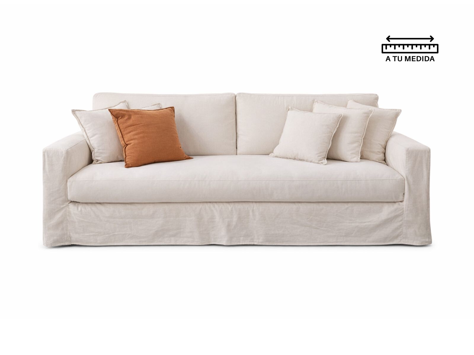 Sofá 3 cps Desenfundable 