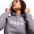 Canguro de Mujer Puma Logo Hoodie Lila