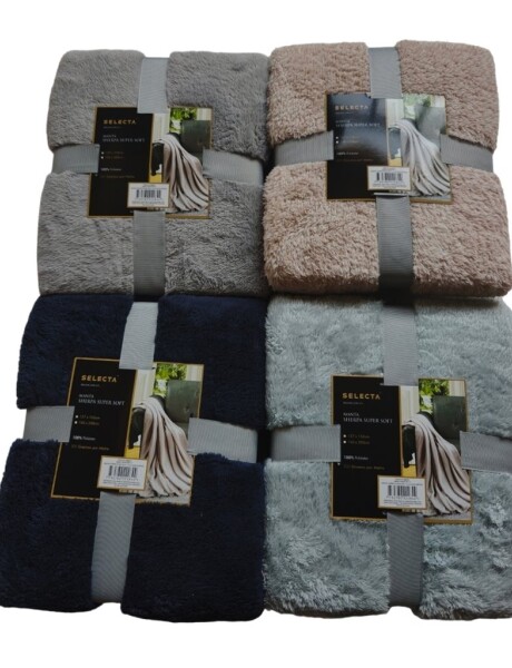 MANTA SHERPA EXTRA SOFT 127x152CM SURTIDO MANTA SHERPA EXTRA SOFT 127x152CM SURTIDO