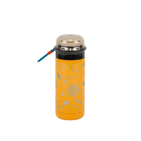 Termo con tapon cebador Just Love 350 ml Naranja