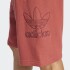 Short Adidas Adicolor Outline Trifolio Rojo