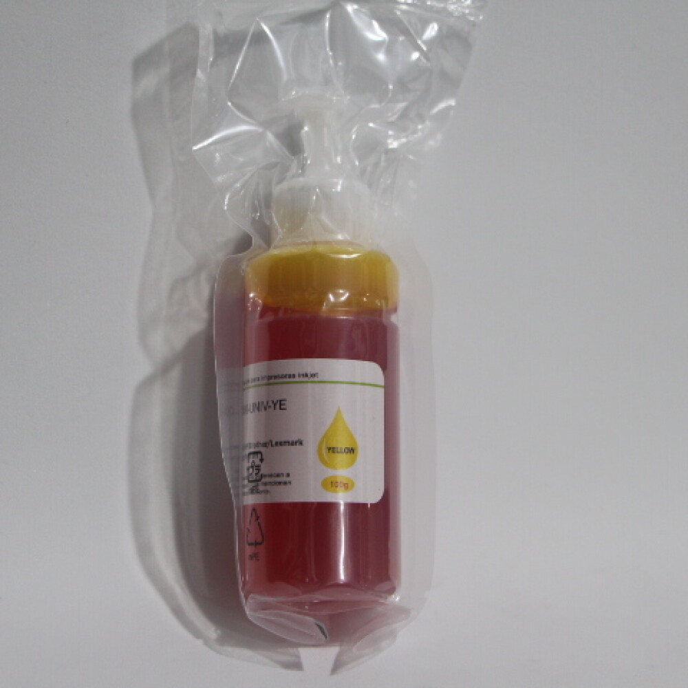 TINTA PARA IMPRESORA COLOR 100ML. COLOR AMARILLO