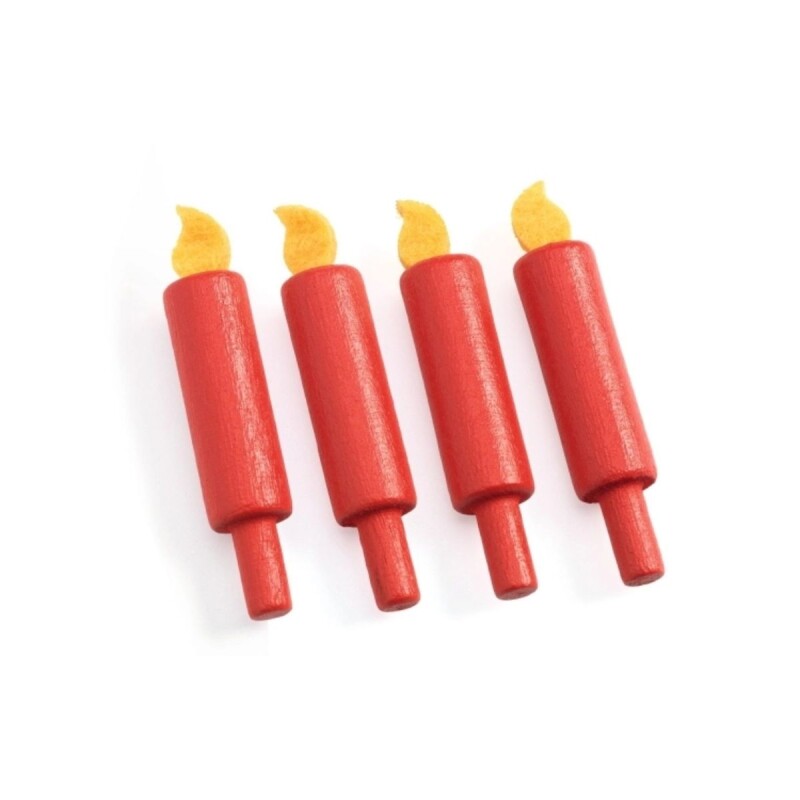 Juego Torta cumpleaños en madera con accesorios Juego Torta cumpleaños en madera con accesorios