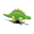 Jibbitz 3D Green Dino with Scales Multicolor