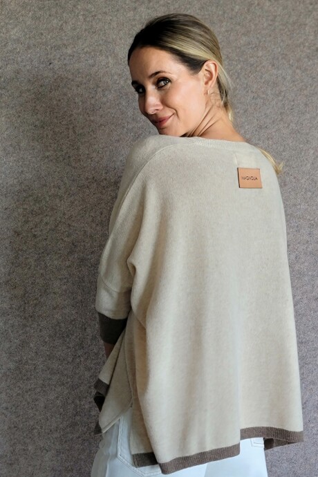 Sweater Made Arena - Tostado