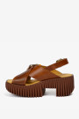 SANDALIA PLIA JUNO Marron