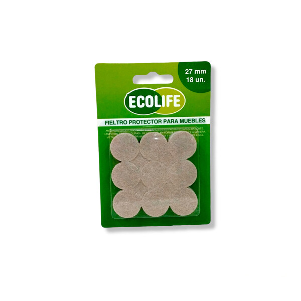 FIELTRO PROTECTOR PARA MUEBLES 27 MM FIELTRO PROTECTOR PARA MUEBLES 27 MM