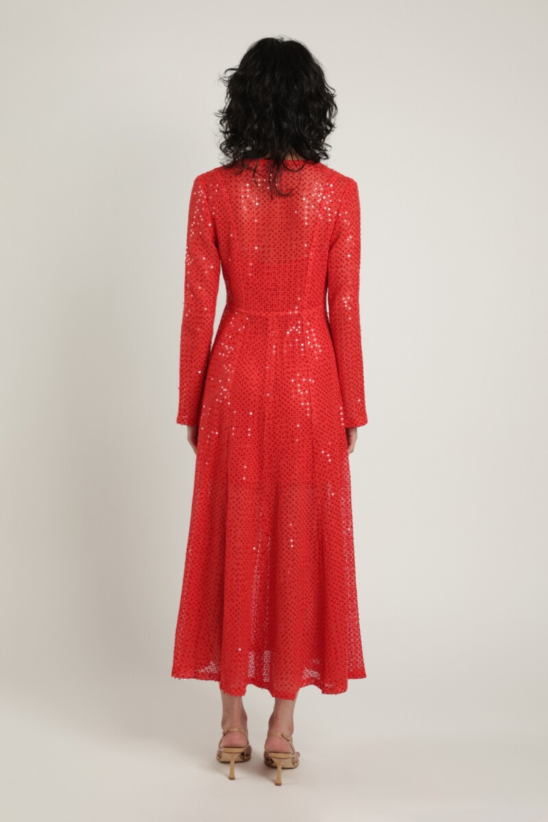 VESTIDO SARAI Rojo