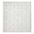 Revestimiento Pared Adhesivo Facil Colocacion Piedra X90 Un Color Variante Blanco