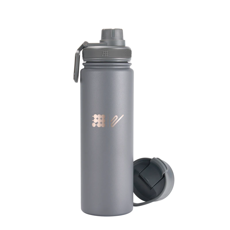 Botella Agua 24 Oz Unisex Gris