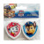 Pack x 2 Goma de Borrar Paw Patrol 4 cm ROJO/AZUL