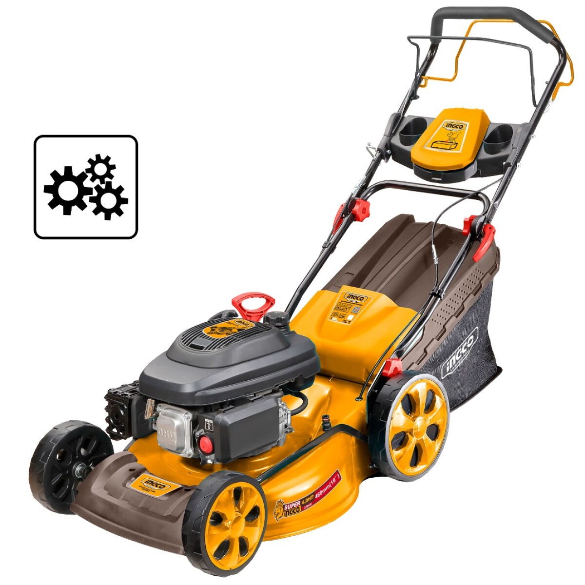 Cortacesped A Nafta Ingco GLM196202 4.8Hp Universo Binario 