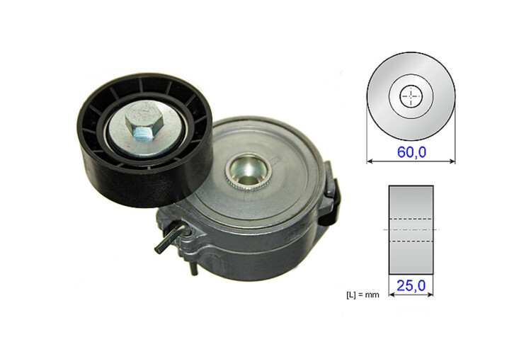 Tensor De La Correa Citroen Berlingo/C3 Aircross Peug Hoggar/Partner 09-25 Tensor De La Correa Citroen Berlingo/C3 Aircross Peug Hoggar/Partner 09-25