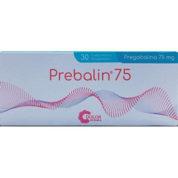 PREBALIN 75 MG TRICEPTADOS X 30 COMP. única