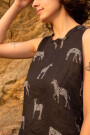 TEE DRESS Negro