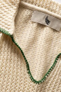 EMBROIDERED POLO SHIRT Cream