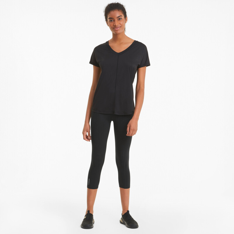 Pantalón Largo Train Favorite Forever High Waist de Mujer Negro