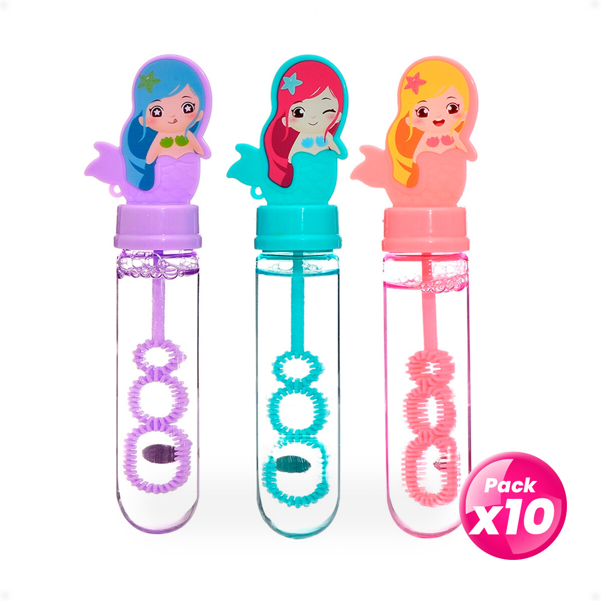 Burbujero Infantil Sirena - X10 