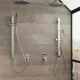 Griferia De Ducha De Empotrar Monocomando Cromo Noken Concept 000