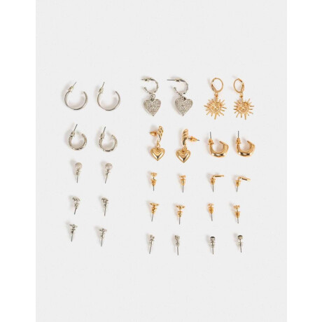 Sets De Aros Combinacion Bicolor