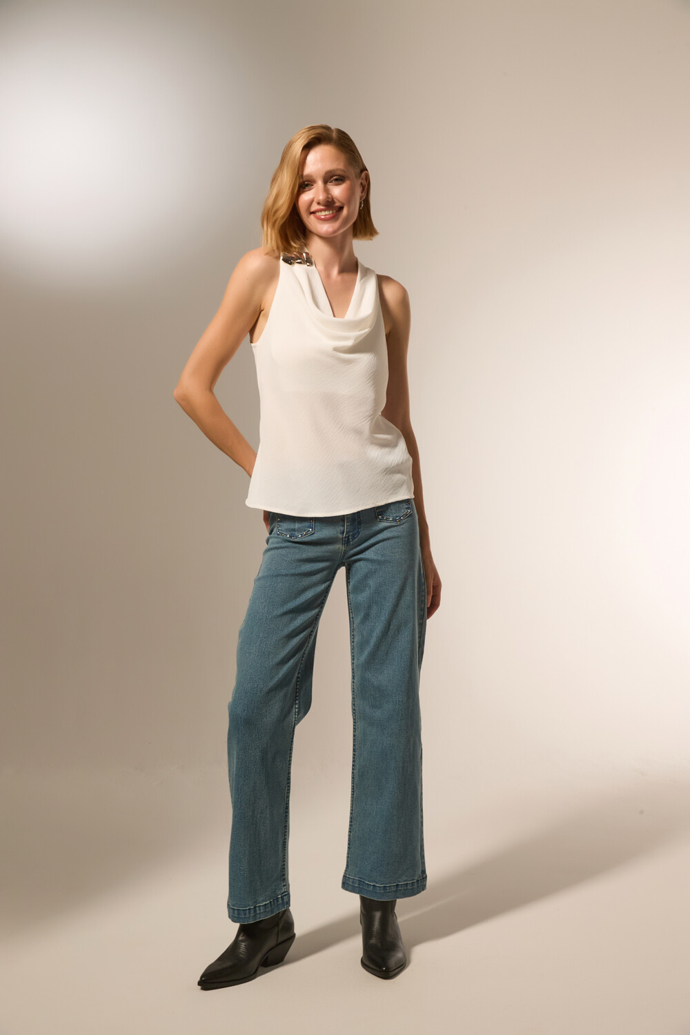 Tops Rodal Marfil / Off White