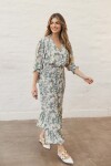 VESTIDO VALENTINA MAXI FLORAL GREENISH VESTIDO VALENTINA MAXI FLORAL GREENISH